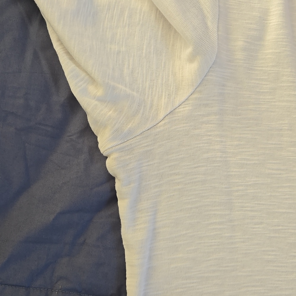 J. Jill Light Blue Short Sleeve Tee - Picture 8 of 10